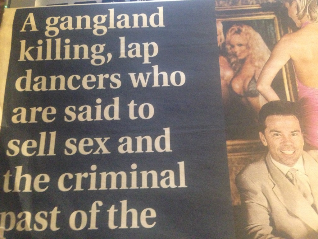A Gangland Killing, Lap Dancers Who Are Said to Sell Sex and the Criminal Past of … (Evening&nbsp;Standard)